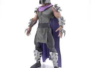 TMNT Shredder 3D Model