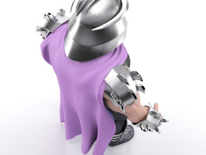 TMNT Shredder 3D मॉडल