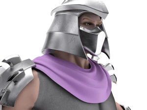 TMNT Shredder 3D Model