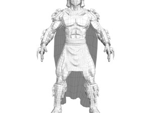 TMNT Shredder 3D मॉडल