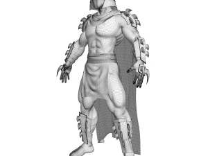 TMNT Shredder 3D Model