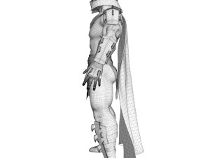 TMNT Shredder 3D मॉडल