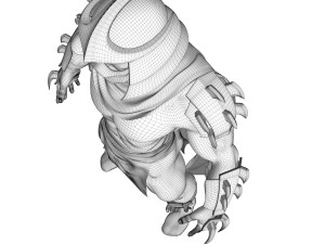 TMNT Shredder 3D मॉडल