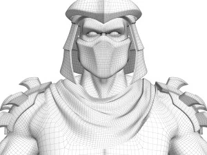 TMNT Shredder 3D Model