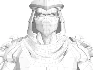 TMNT Shredder 3D Model