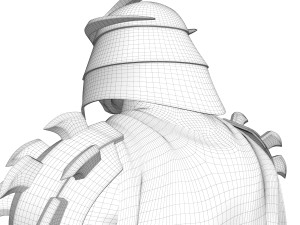 TMNT Shredder 3D मॉडल