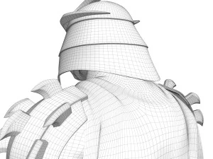 TMNT Shredder 3D Model