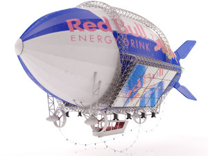 Advertising Zeppelin 3D 模型