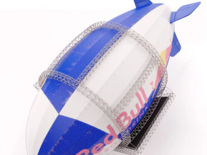 广告齐柏林飞艇 3D 模型