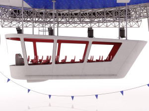 Advertising Zeppelin Model 3D