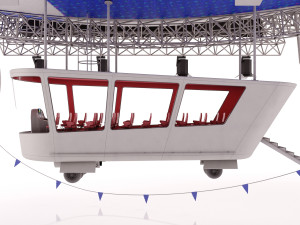 Advertising Zeppelin Model 3D