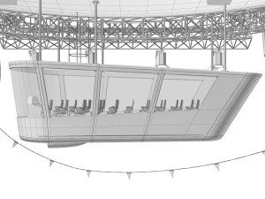 Advertising Zeppelin Model 3D