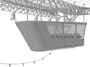 Advertising Zeppelin Model 3D
