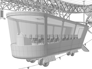 Advertising Zeppelin Model 3D