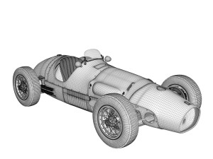 Ferrari F2 500 1952 Model 3D