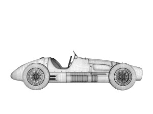 Ferrari F2 500 1952 Model 3D