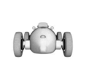 Ferrari F2 500 1952 3D Model