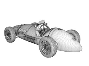 Ferrari F2 500 1952 Model 3D