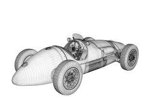 Ferrari F2 500 1952 Model 3D