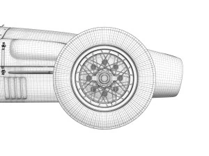 Ferrari F2 500 1952 3D Model