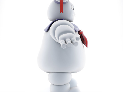 Stay Puft Marshmallow Man Ghostbusters 3Dモデル