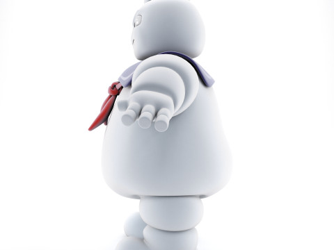 Stay Puft Marshmallow Man Ghostbusters 3Dモデル