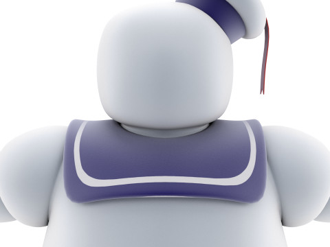 Stay Puft Marshmallow Man Ghostbusters 3Dモデル