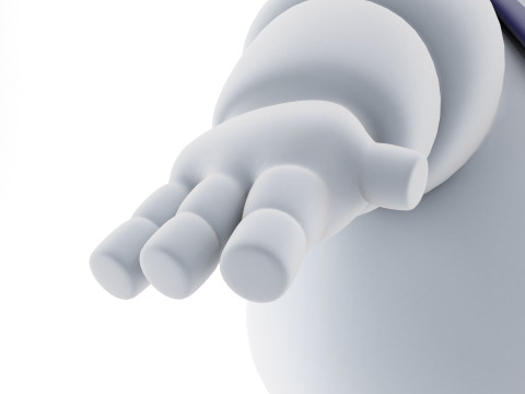 Stay Puft Marshmallow Man Ghostbusters 3Dモデル