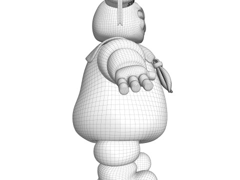 Stay Puft Marshmallow Man Ghostbusters 3Dモデル