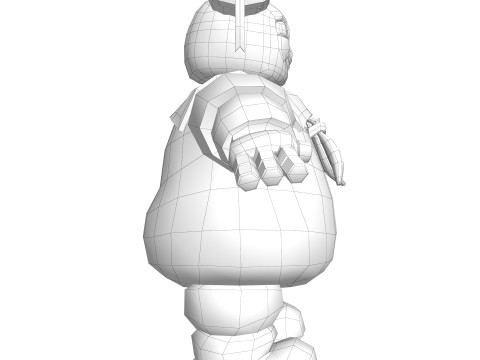 Stay Puft Marshmallow Man Ghostbusters 3Dモデル