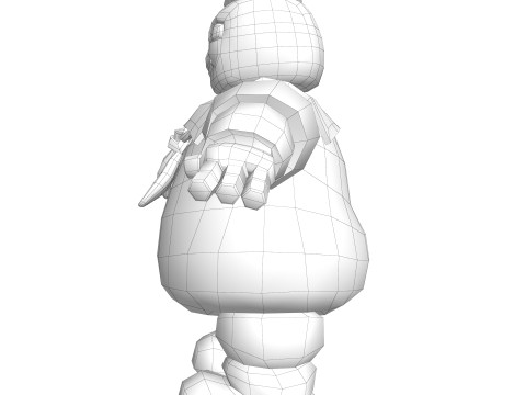 Stay Puft Marshmallow Man Ghostbusters 3Dモデル