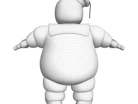 Stay Puft Marshmallow Man Ghostbusters 3D Model
