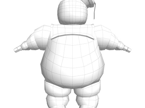 Stay Puft Marshmallow Man Ghostbusters 3Dモデル