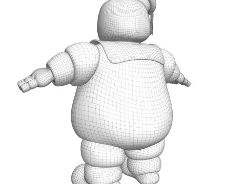 Stay Puft Marshmallow Man Ghostbusters 3D Model