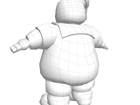 Stay Puft Marshmallow Man Ghostbusters 3D Model