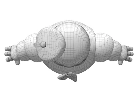 Stay Puft Marshmallow Man Ghostbusters 3D Model