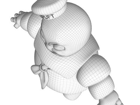 Stay Puft Marshmallow Man Ghostbusters 3D Model