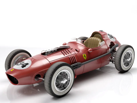 Ferrari Dino F1 1958 3D Model