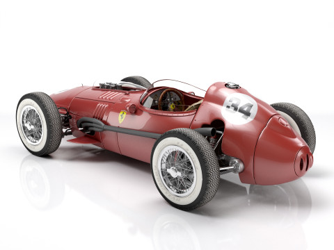 Ferrari Dino F1 1958 Modelo 3D