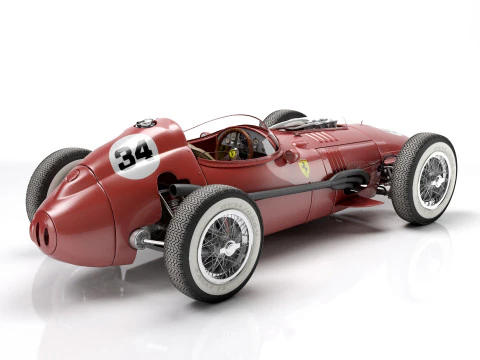 Ferrari Dino F1 1958 3D Model