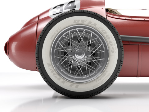 Ferrari Dino F1 1958 Modelo 3D