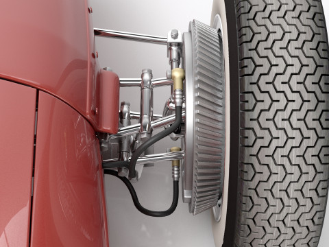 Ferrari Dino F1 1958 Modelo 3D