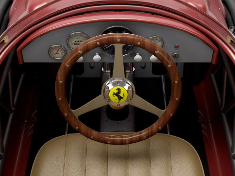 Ferrari Dino F1 1958 3D Model