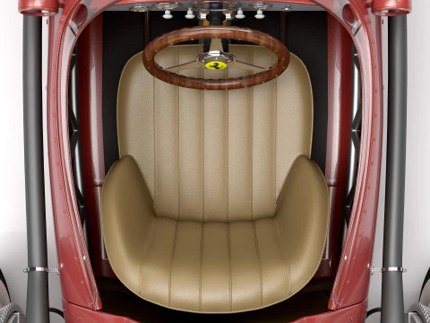 Ferrari Dino F1 1958 3D Model