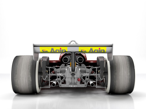 Ferrari F1 126 CK 1980 Modello 3D