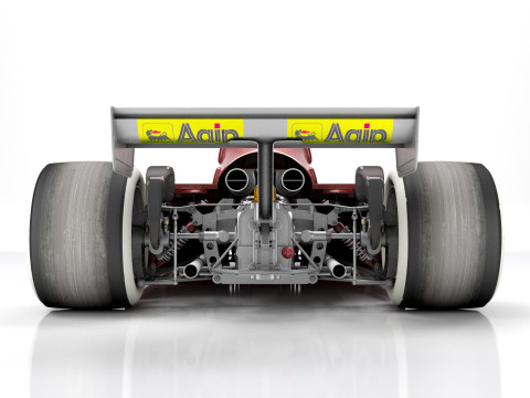 Ferrari F1 126 CK 1980 Modello 3D