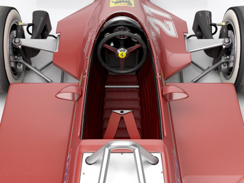 Ferrari F1 126 CK 1980 Modello 3D