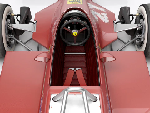 Ferrari F1 126 CK 1980 3D Model