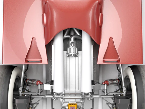 Ferrari F1 126 CK 1980 3D Model