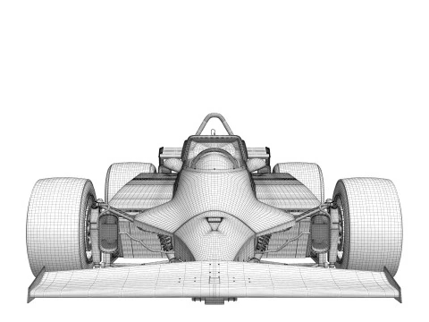 Ferrari F1 126 CK 1980 3D Model